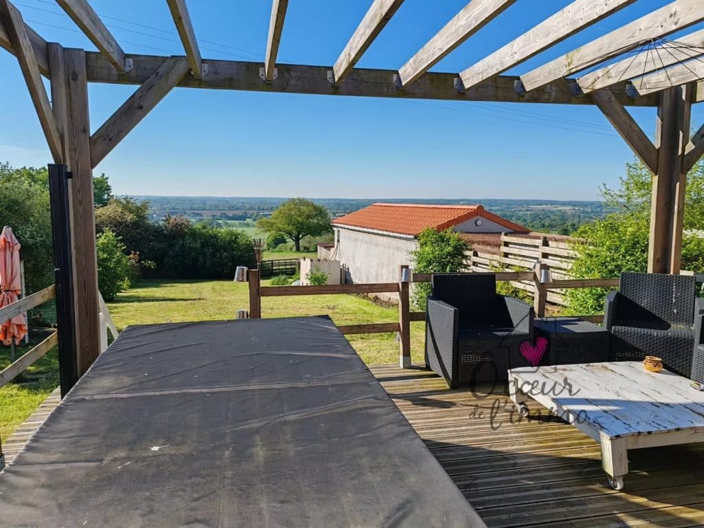 Maison 2 chambres avec vue sur la campagne !!!