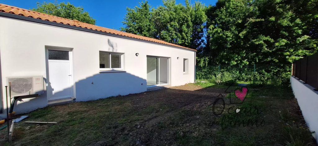 Plain pied 3 chambres  96m2 avec  garage