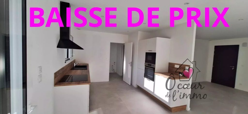 Plain pied 3 chambres  96m2 avec  garage