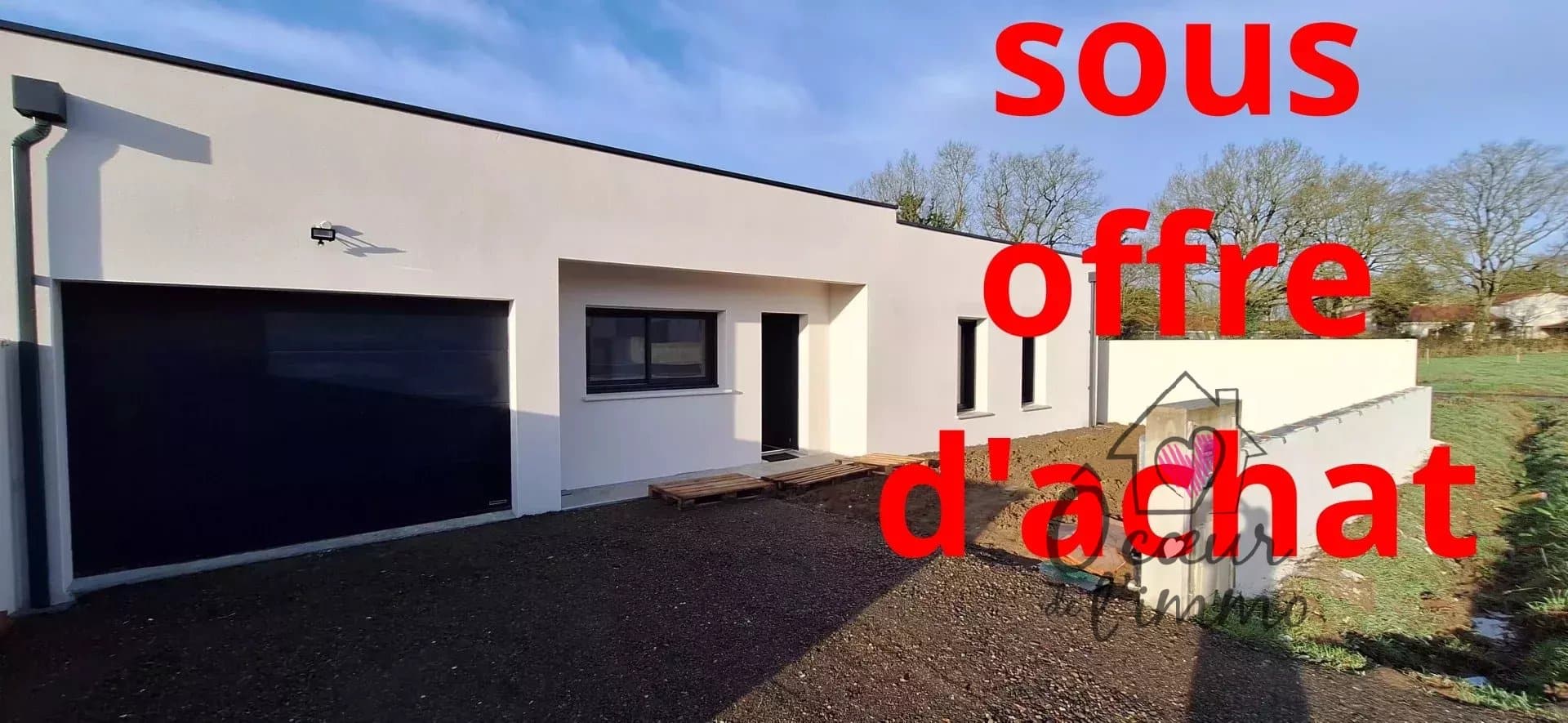 Plain pied : 4 chambres Moderne + garage