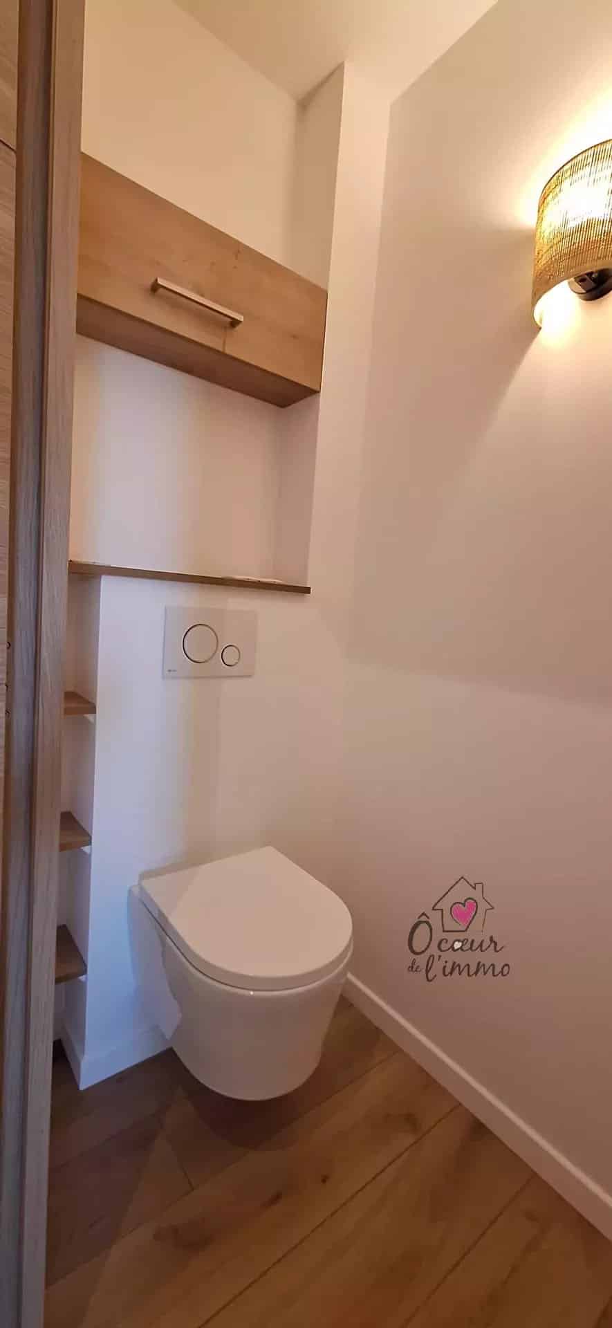 Plain pied : 3 chambres + garage.