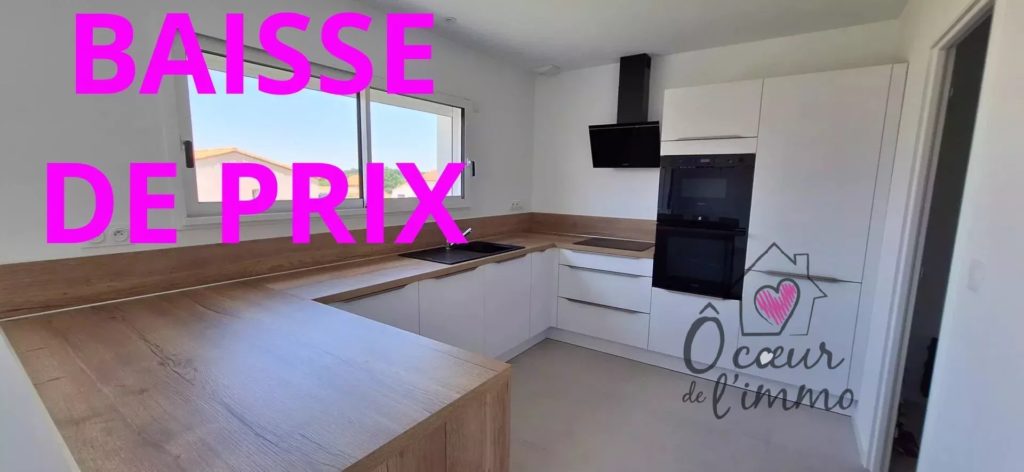 Plain pied  : 3 chambres + garage