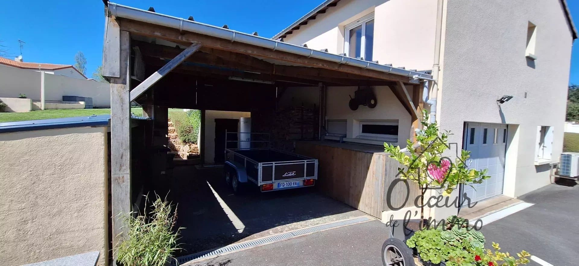 maison 95 m2 rénovée  sur  sous sol.