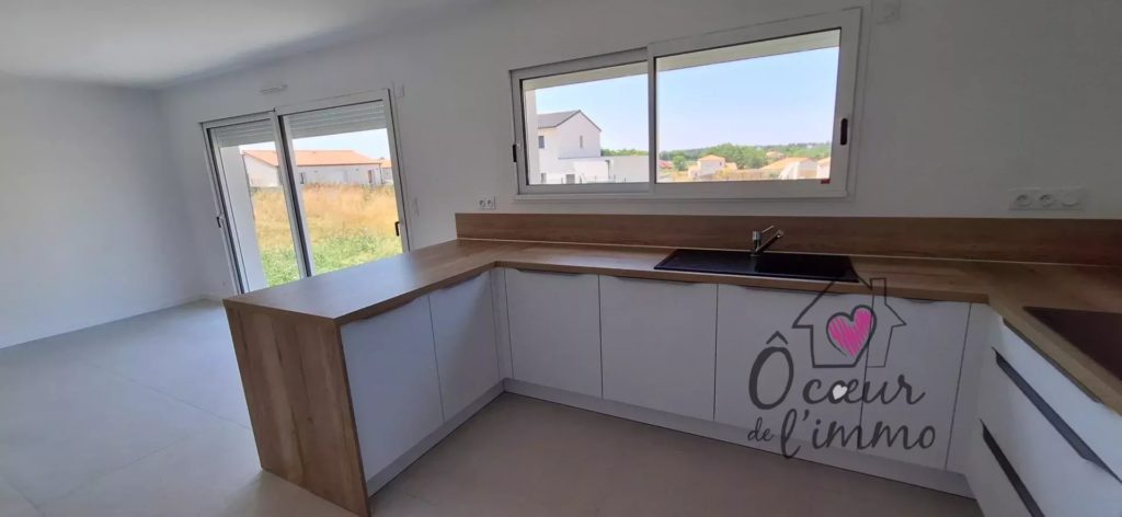 Plain pied  : 3 chambres + garage