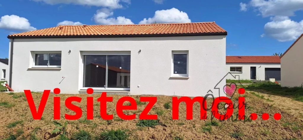 Plain pied  : 3 chambres + garage