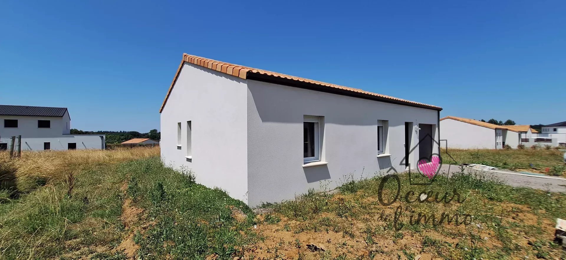 Plain pied  : 3 chambres + garage
