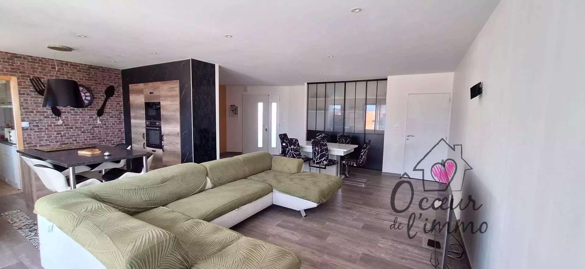 Plain pied 101m2 avec garage.