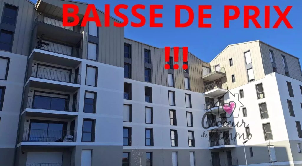 Appartement centre ville  : 2 chambres  avec stationnement + box garage.