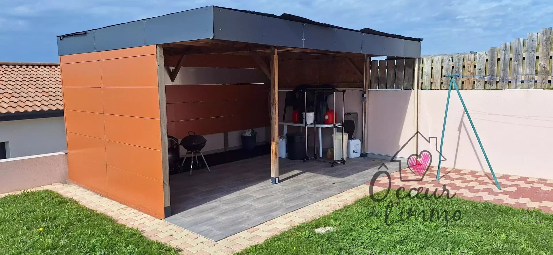 Plain pied 101m2 avec garage.