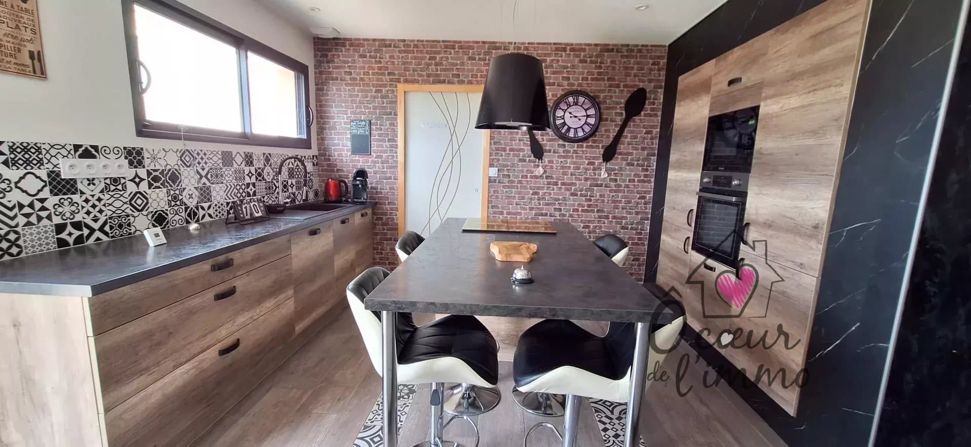 Plain pied 101m2 avec garage.