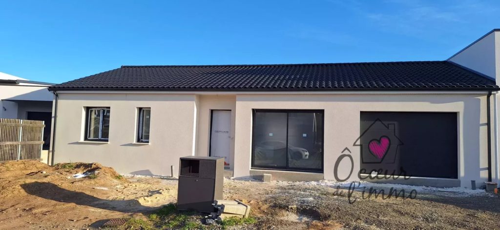 Plain pied  2025: 3 chambres + grand garage
