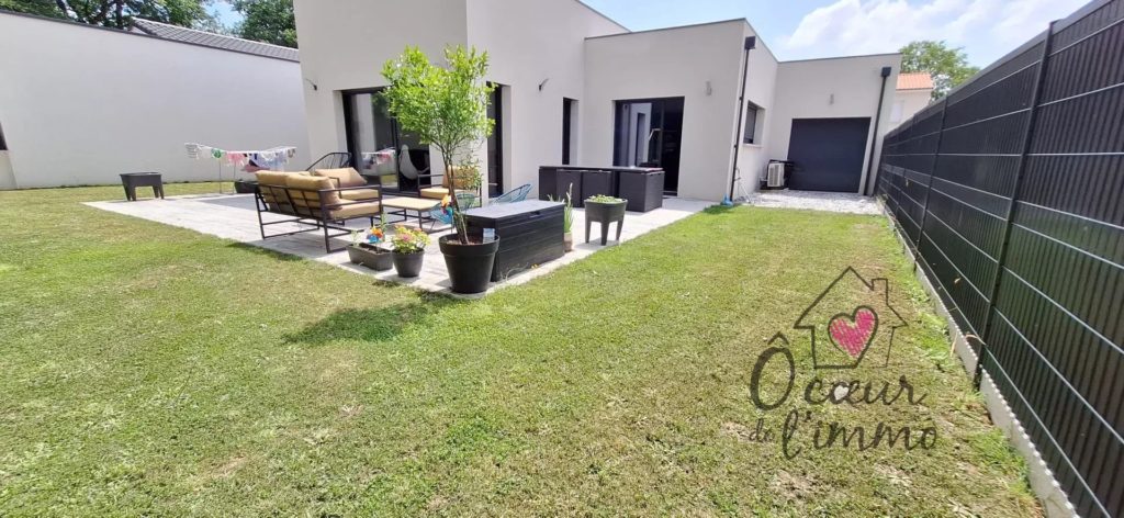 Plain pied ‘ 4 chambres 160 m2