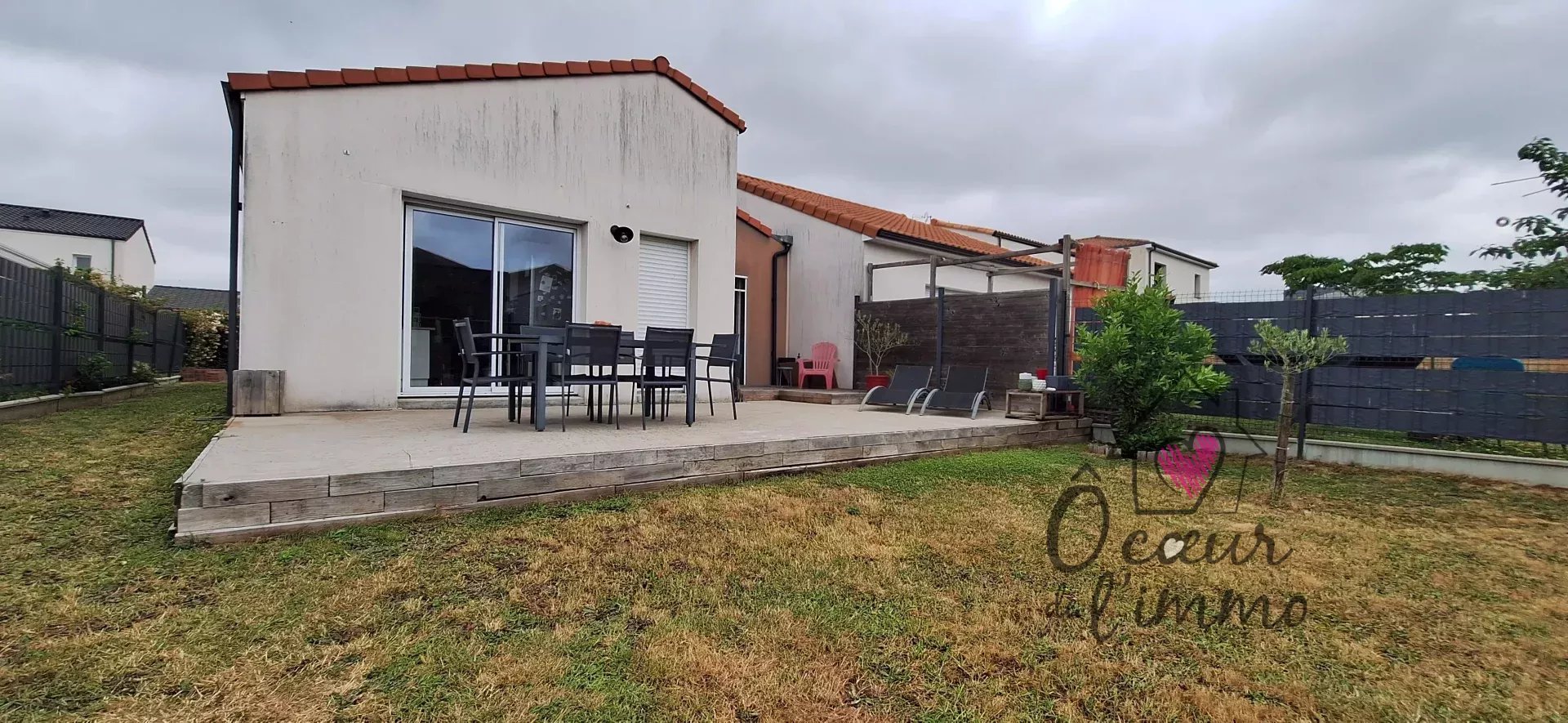 Plain pied : 3 chambres 90m2