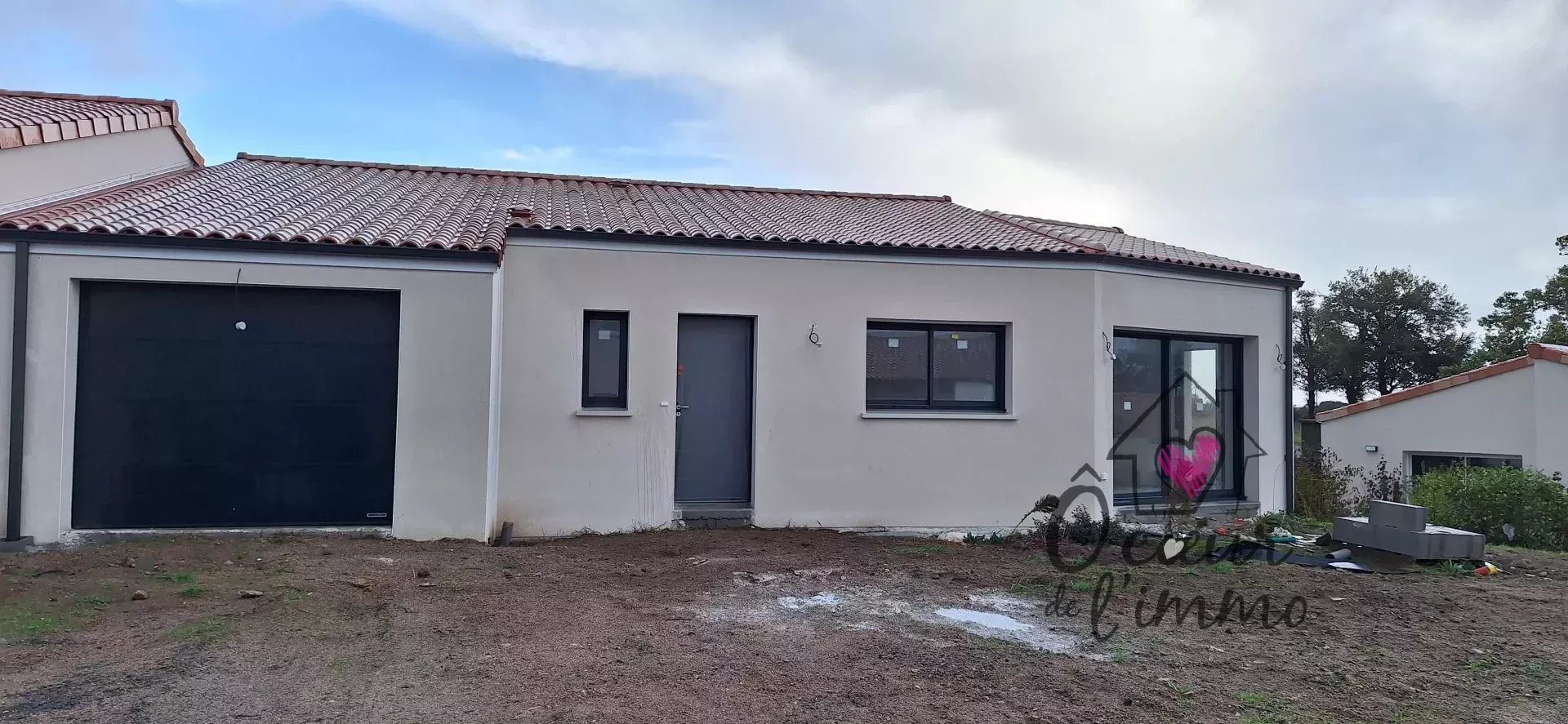 Maison 3 chambres  97m2 +  garage