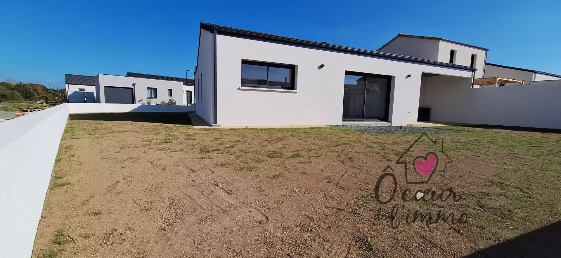 Plain pied de 2024 : 119 m2 + garage.