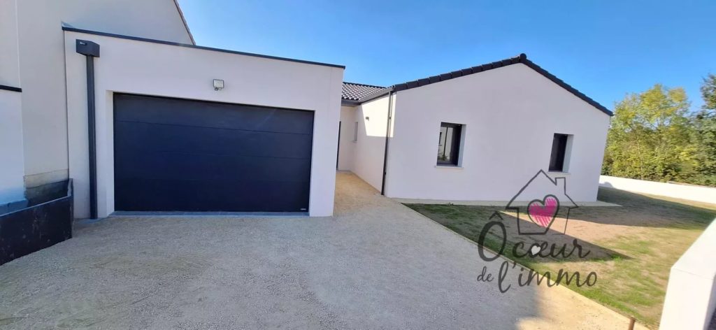 Plain pied de 2024 : 119 m2 + garage.