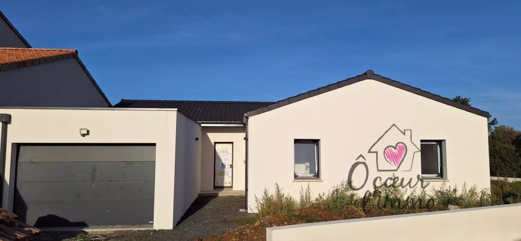 Plain pied de 2024 : 119 m2 + garage.