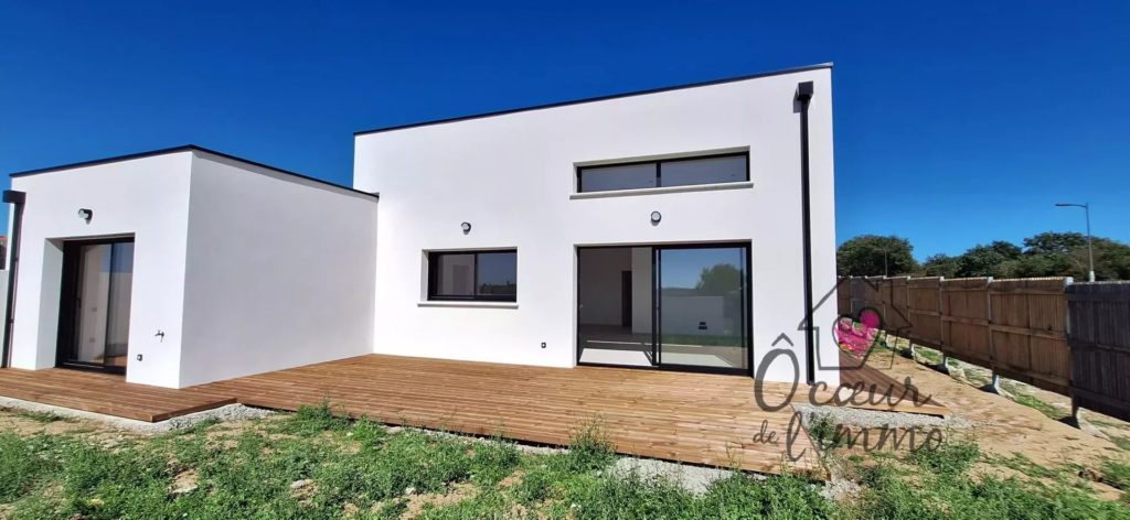 Nouveau :  Plain pied 4 chambres :144m2 + garage