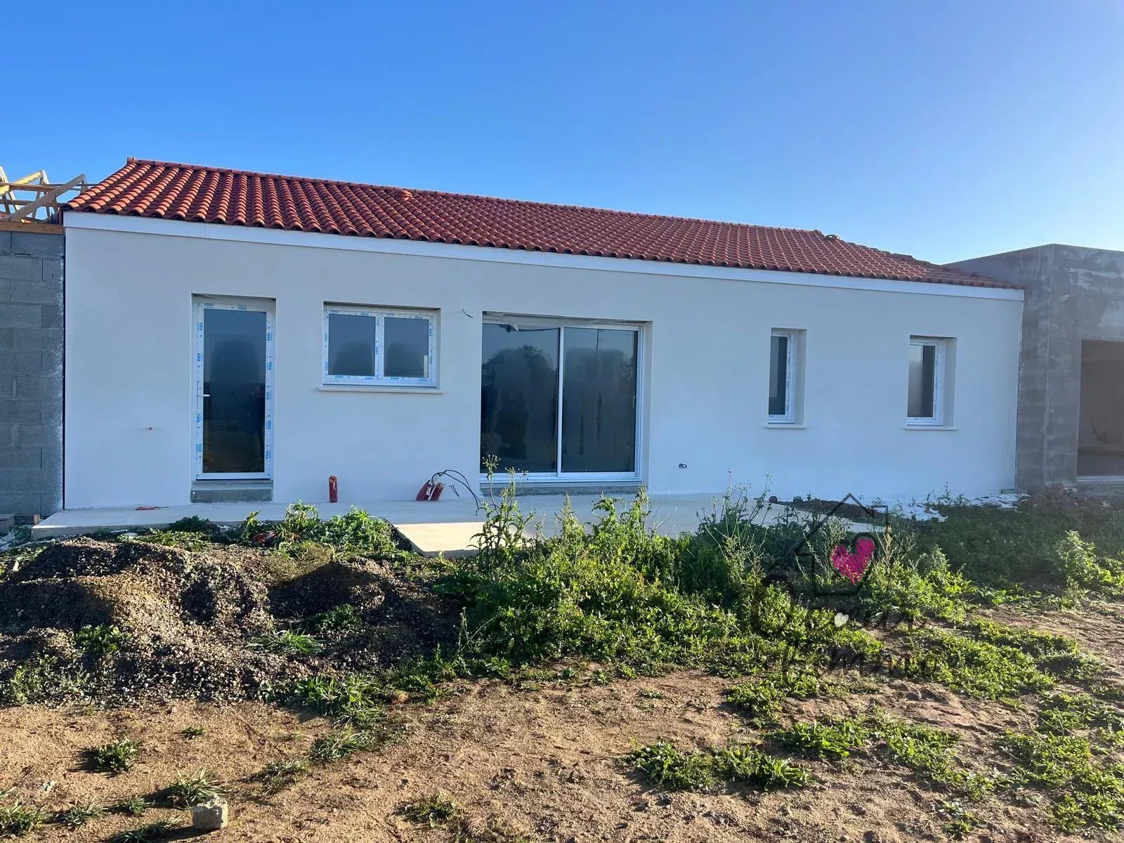 Plain pied 3 chambres  : 103 m2 +  garage