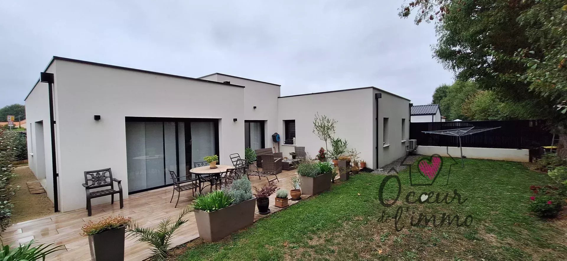 Beau Plain Pied : 4 chambres + garage