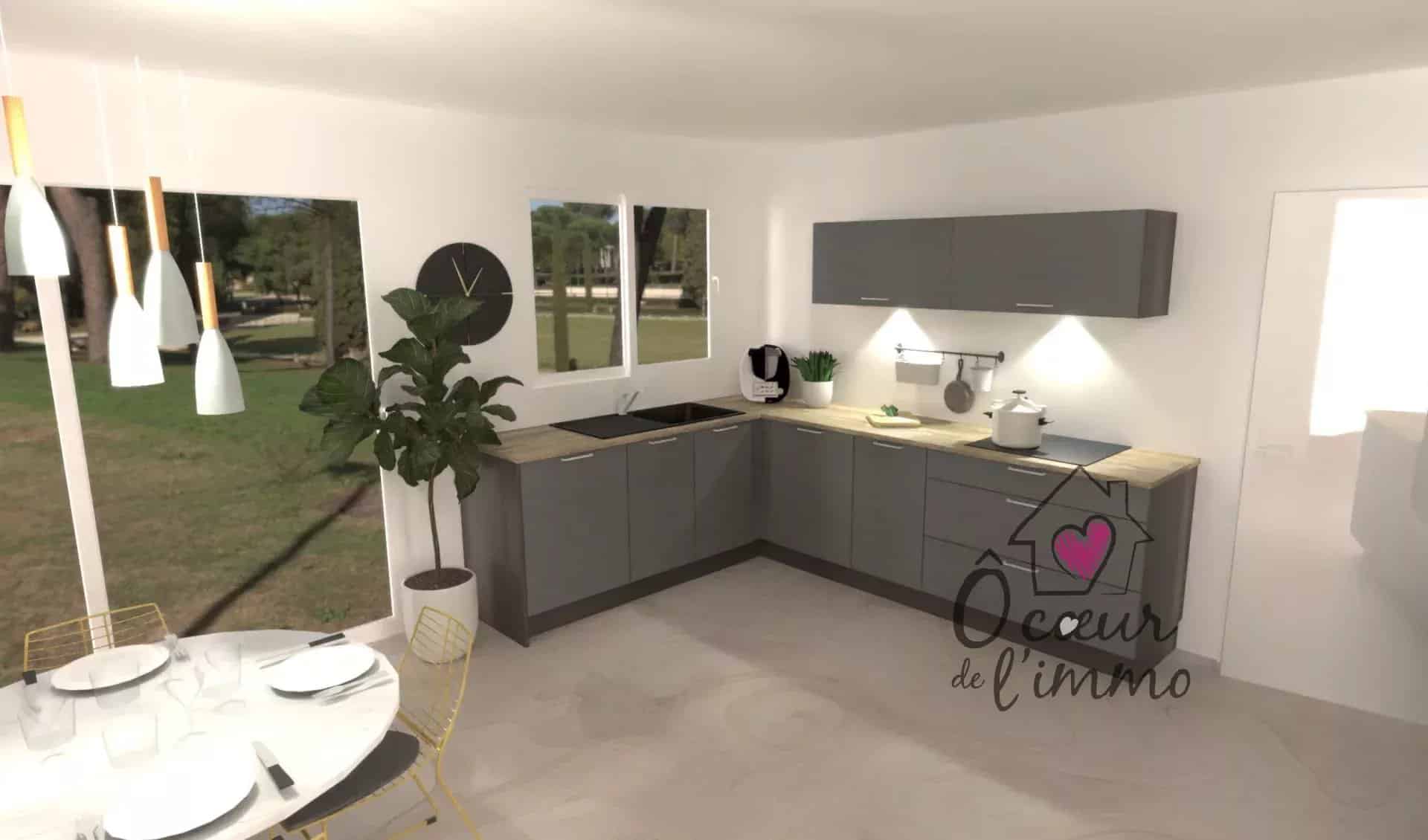 Plain pied 3 chambres  : 103 m2 +  garage