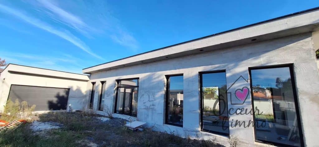 Plain pied moderne  :  139 m2 + garage 43 m2