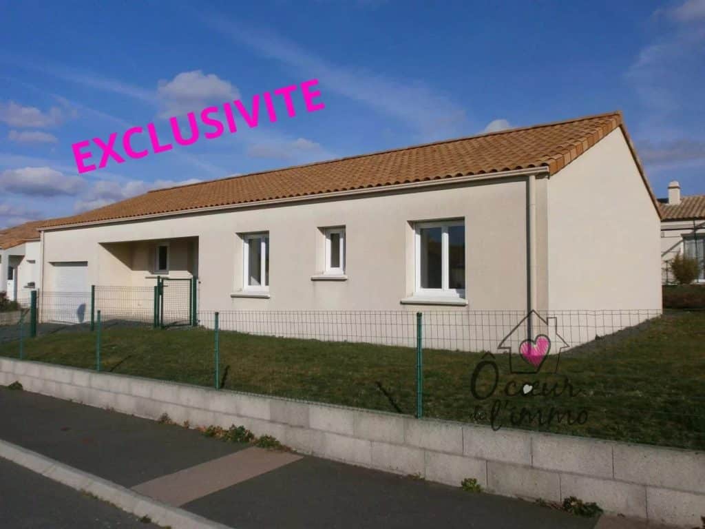 PLAIN PIED RECENT, AXE CHOLET-CHEMILLE