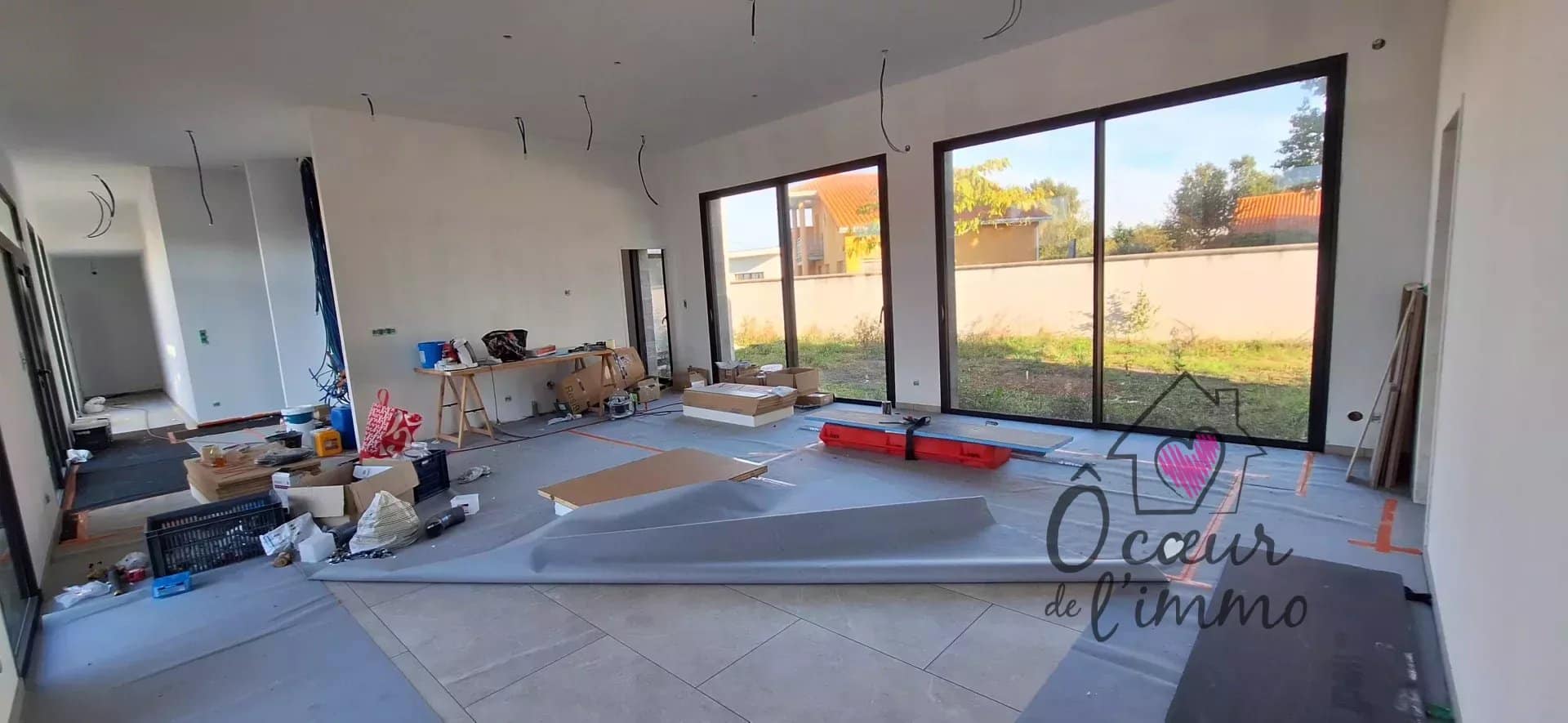 Plain pied moderne  :  139 m2 + garage 43 m2