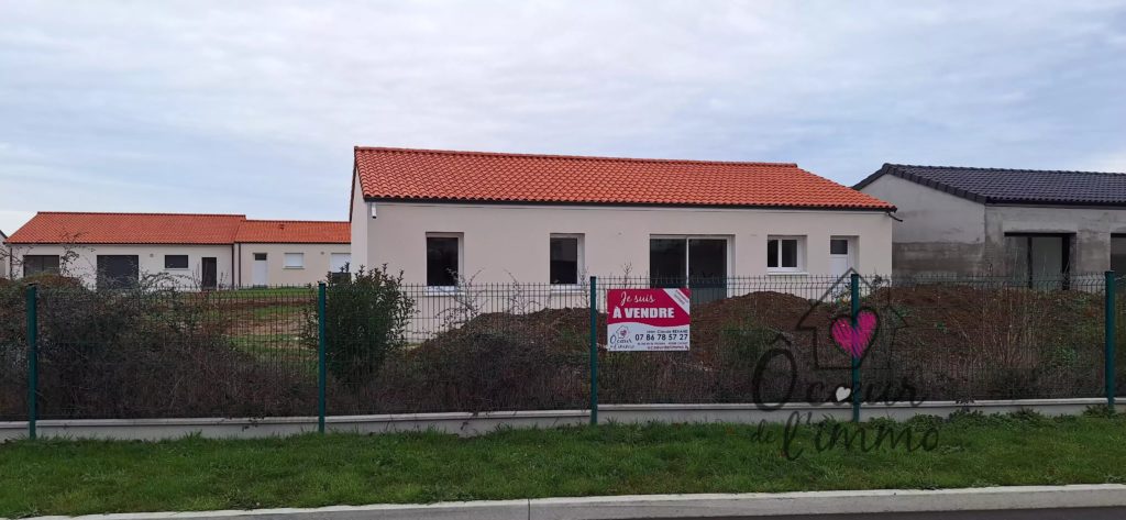 Plain pied 3 chambres  avec garage