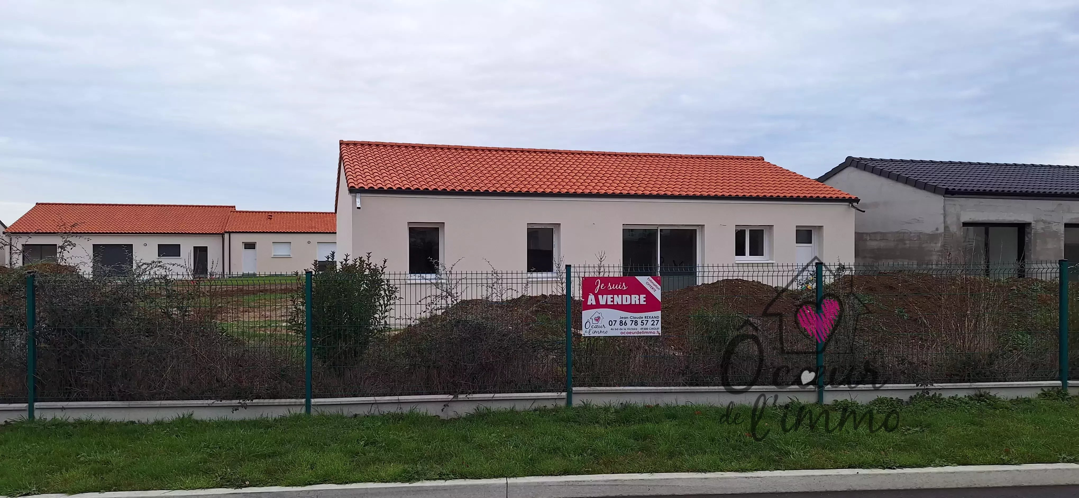 Plain pied 3 chambres  avec garage