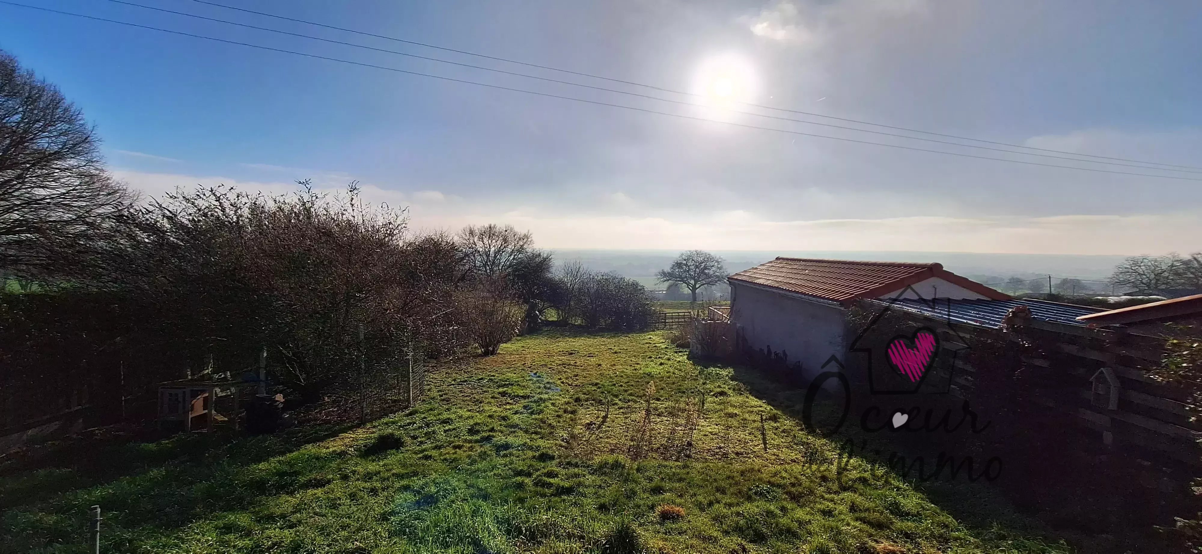 Maison 2 chambres avec vue sur la campagne !!!