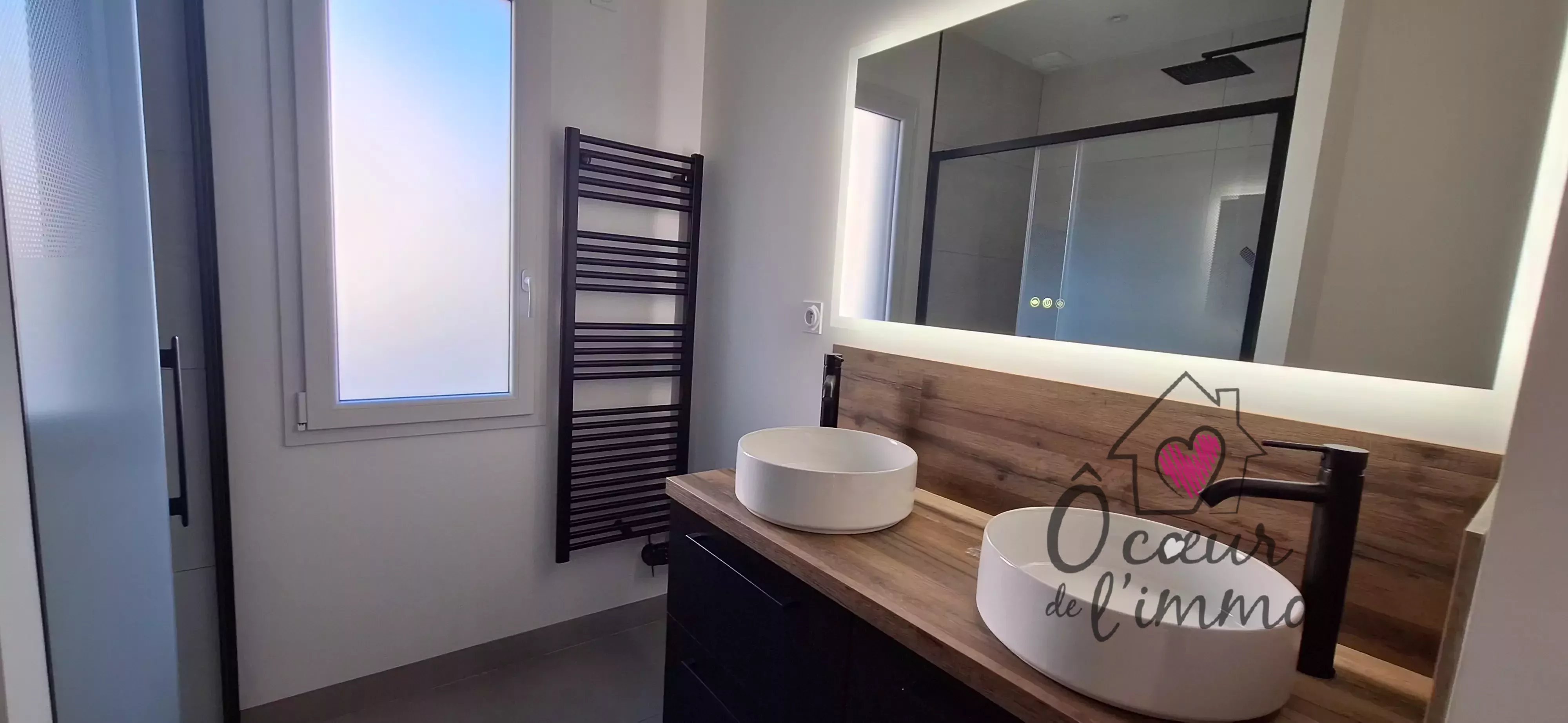 Plain pied : 3 chambres avec double garage de 38m2