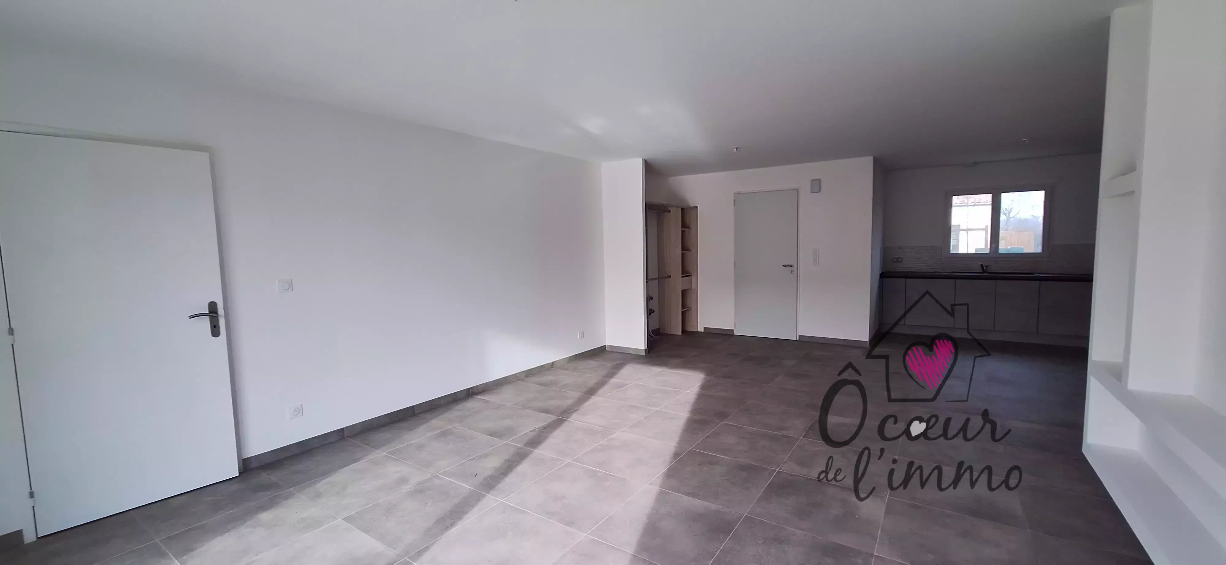 Plain pied PMR : 3 chambres + garage