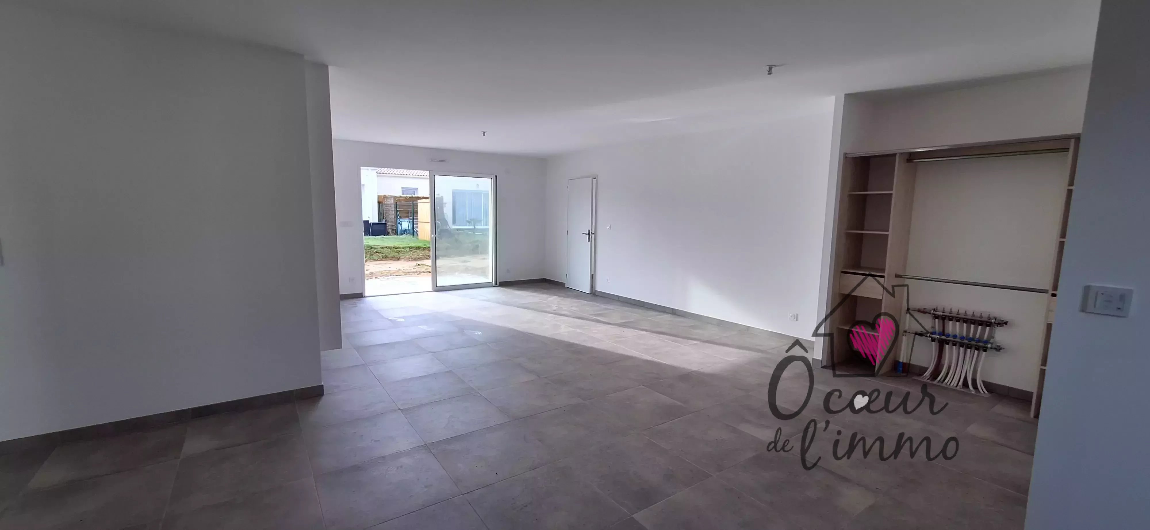 Plain pied PMR : 3 chambres + garage