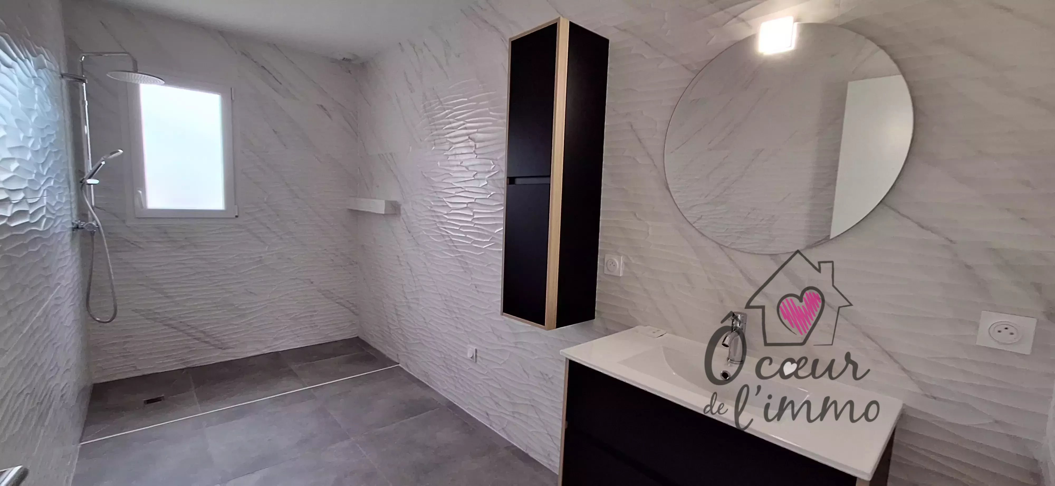 Plain pied PMR : 3 chambres + garage