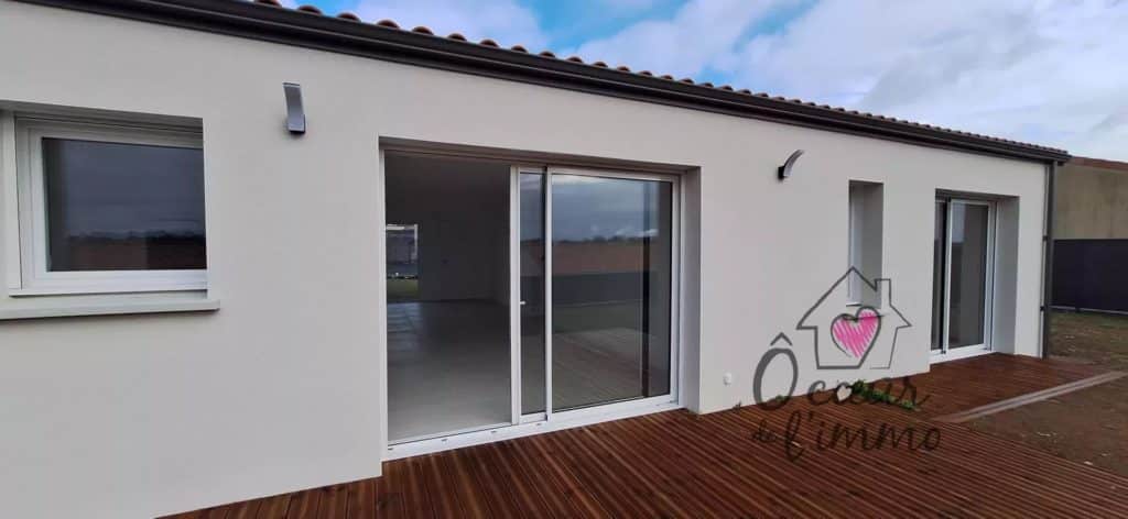 Plain pied  : 3 chambres + Garage