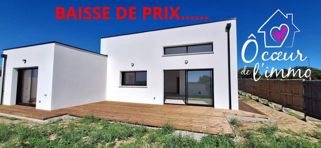 Nouveau : Plain pied 4 chambres :144m2 + garage