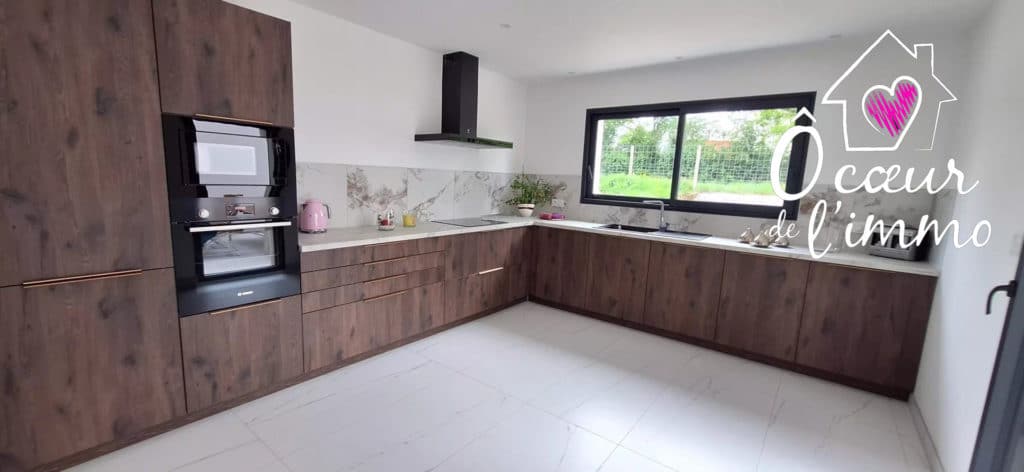 Plain pied moderne 4 chambres avec garage