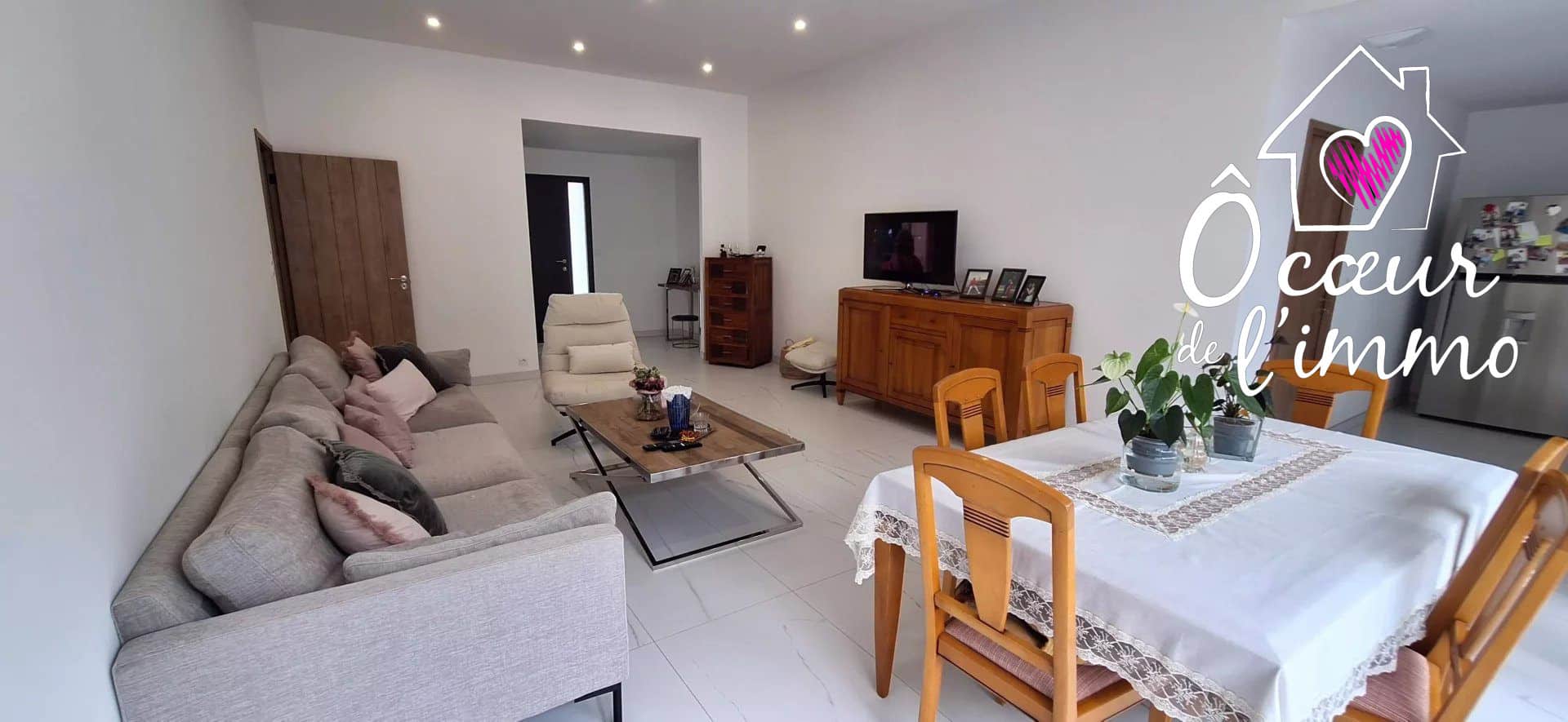 Plain pied moderne 4 chambres avec garage