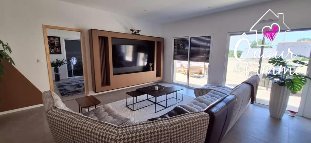 Plain pied : 4 chambres avec jardinet