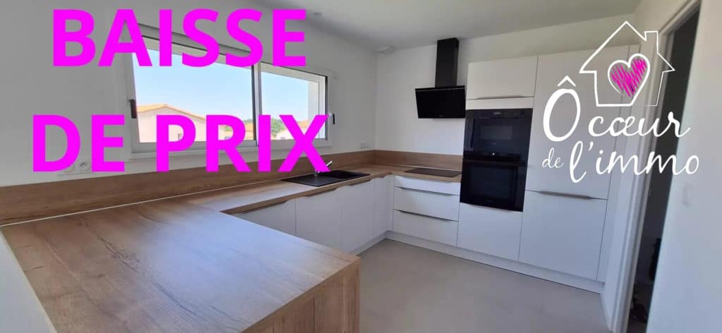 Plain pied : 3 chambres + garage