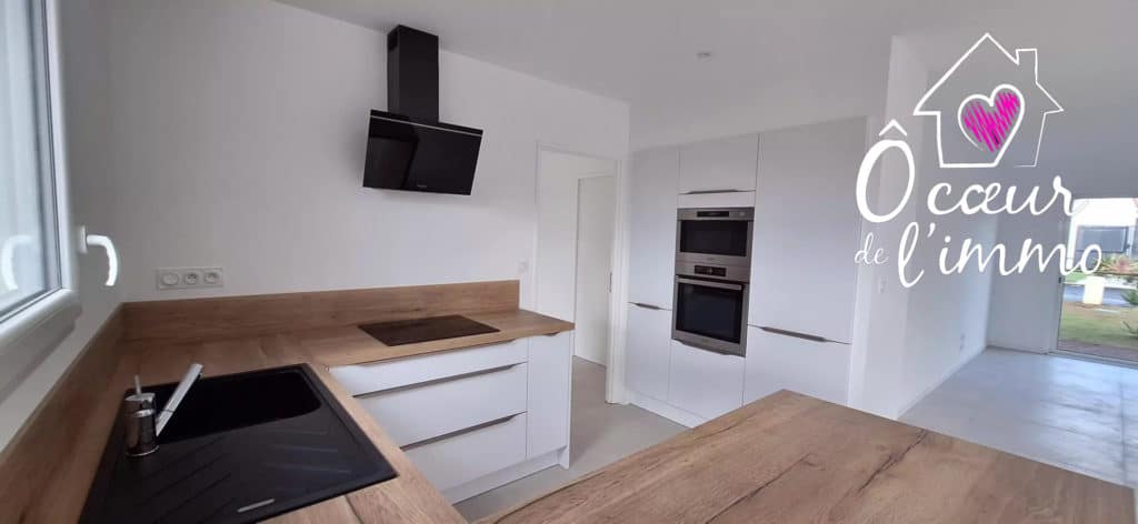 Plain pied : 3 chambres + Garage