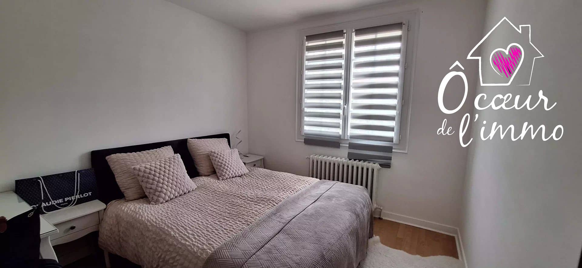 Maison 100m2 : 3 chambres + garage sous sol.