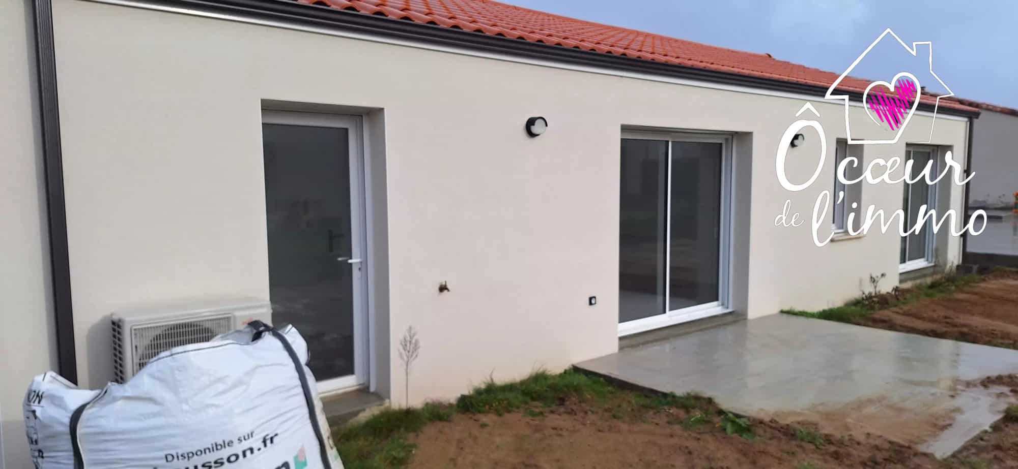 Plain pied PMR : 3 chambres + garage