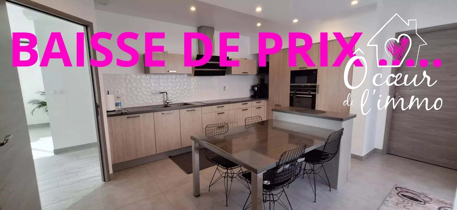 Maison de Plain Pied 141m2 : 4 chambres + garage