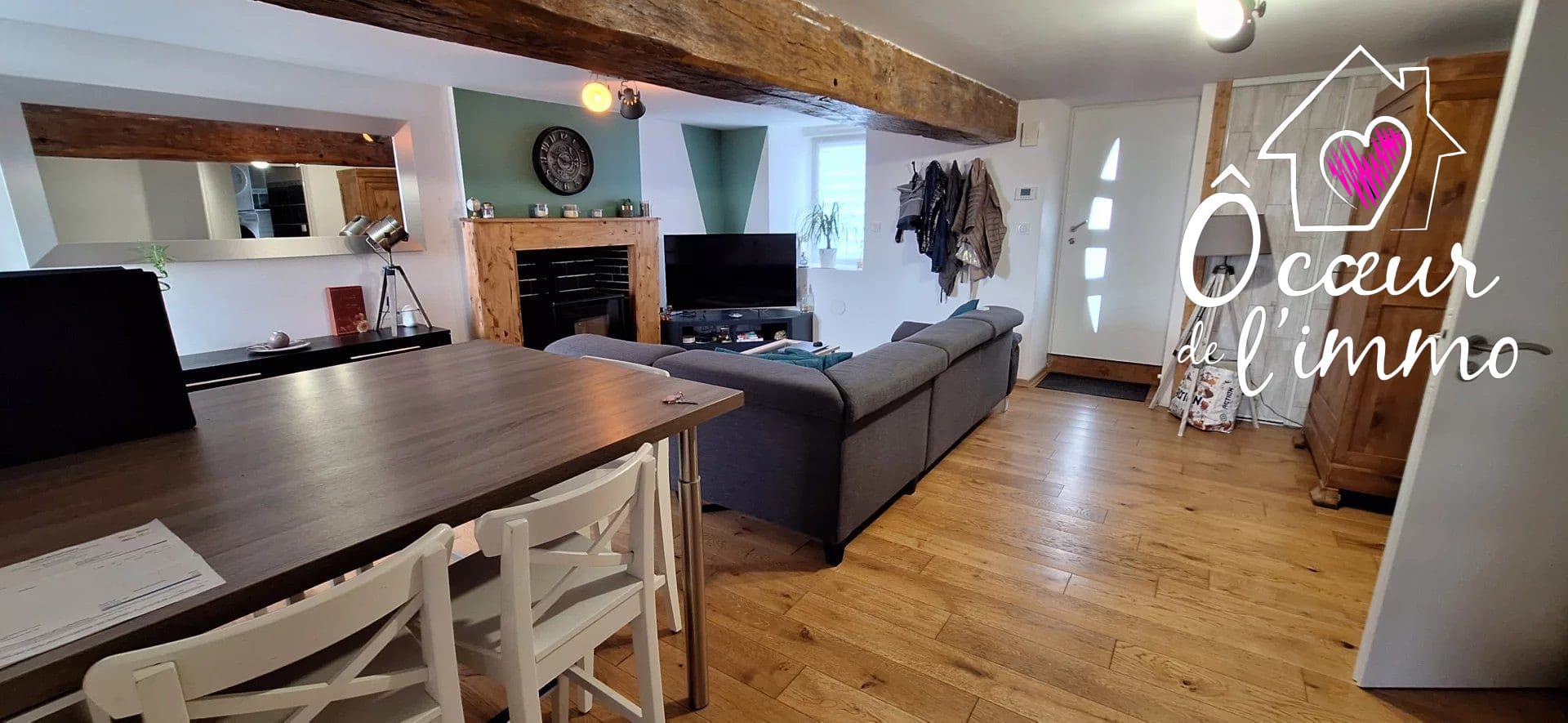 Maison 2 chambres avec vue sur la campagne !!!