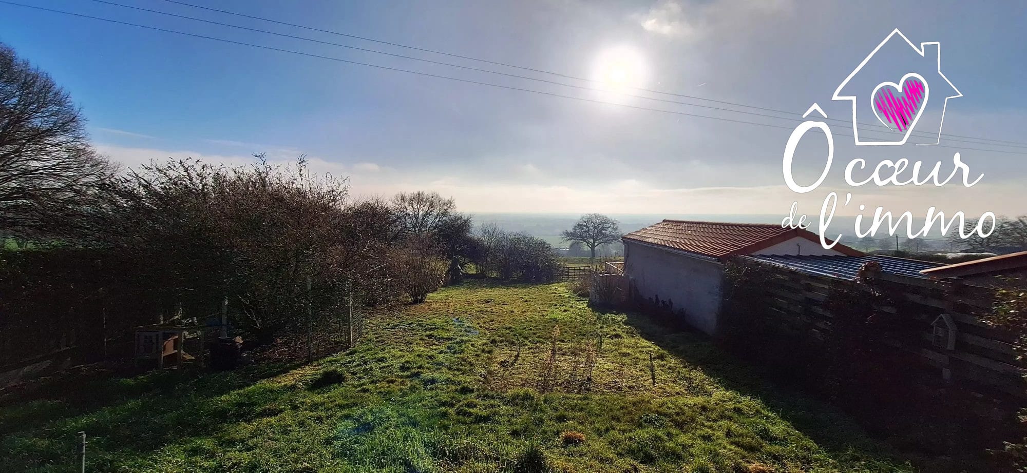 Maison 2 chambres avec vue sur la campagne !!!