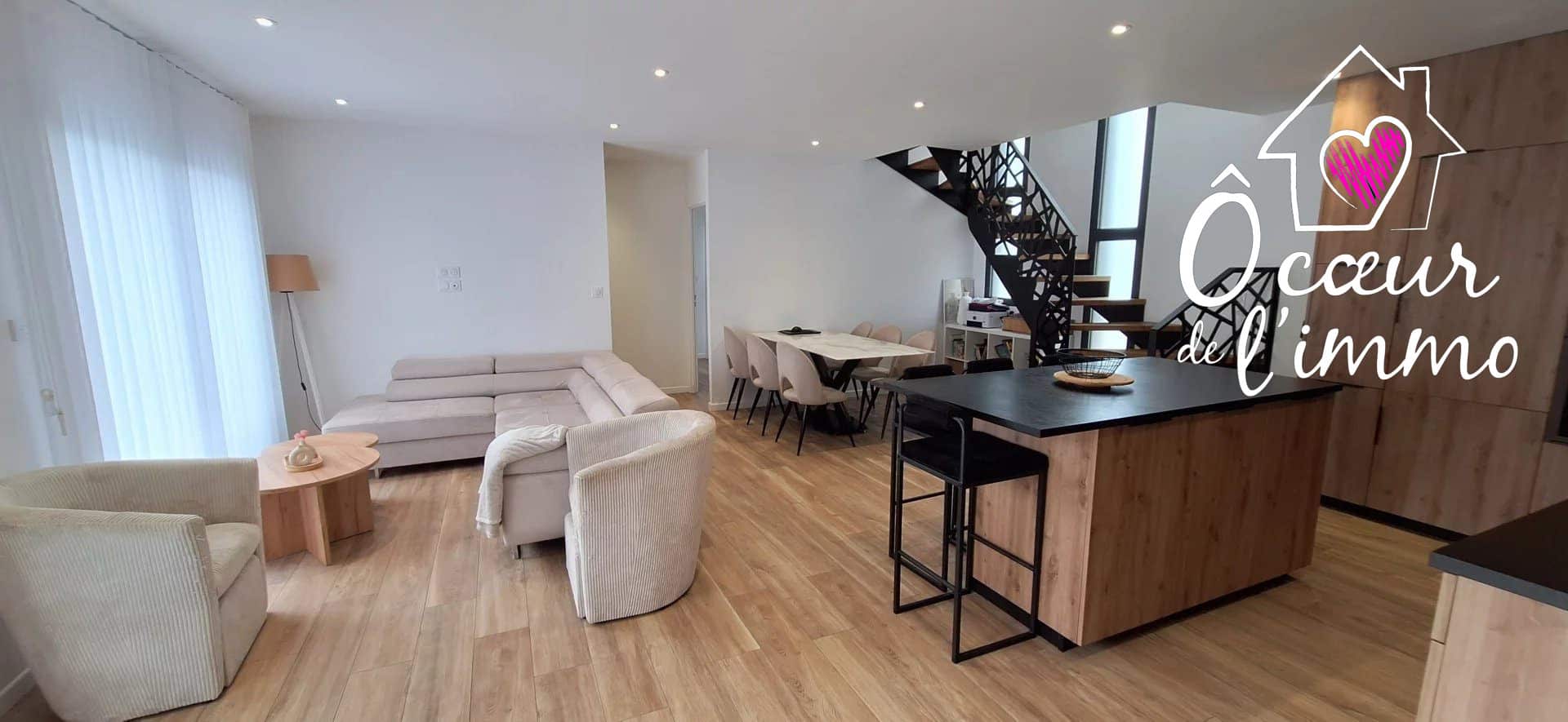 Maison moderne 2023 : 5 chambres + garage
