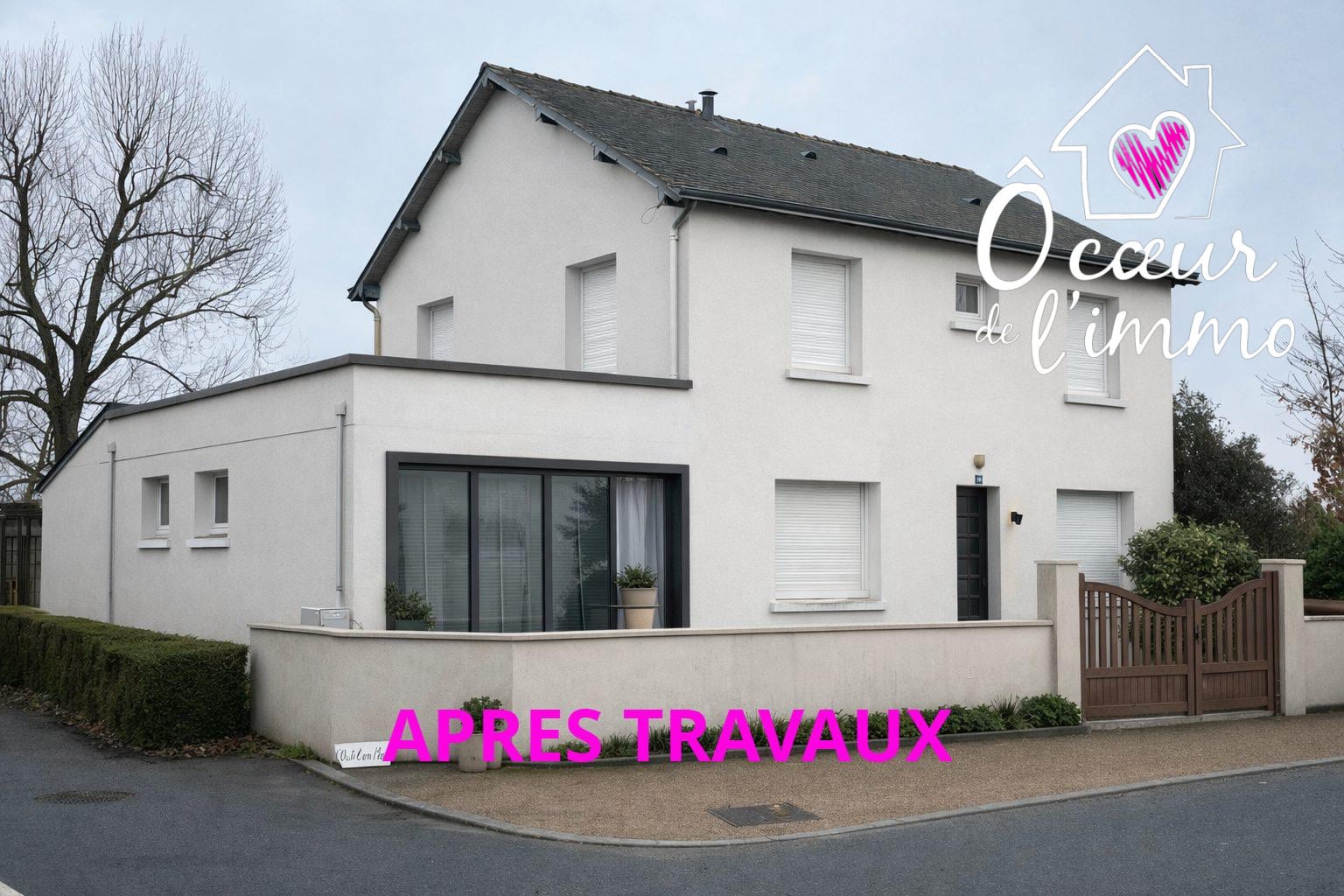 Maison et batiment de 160M²