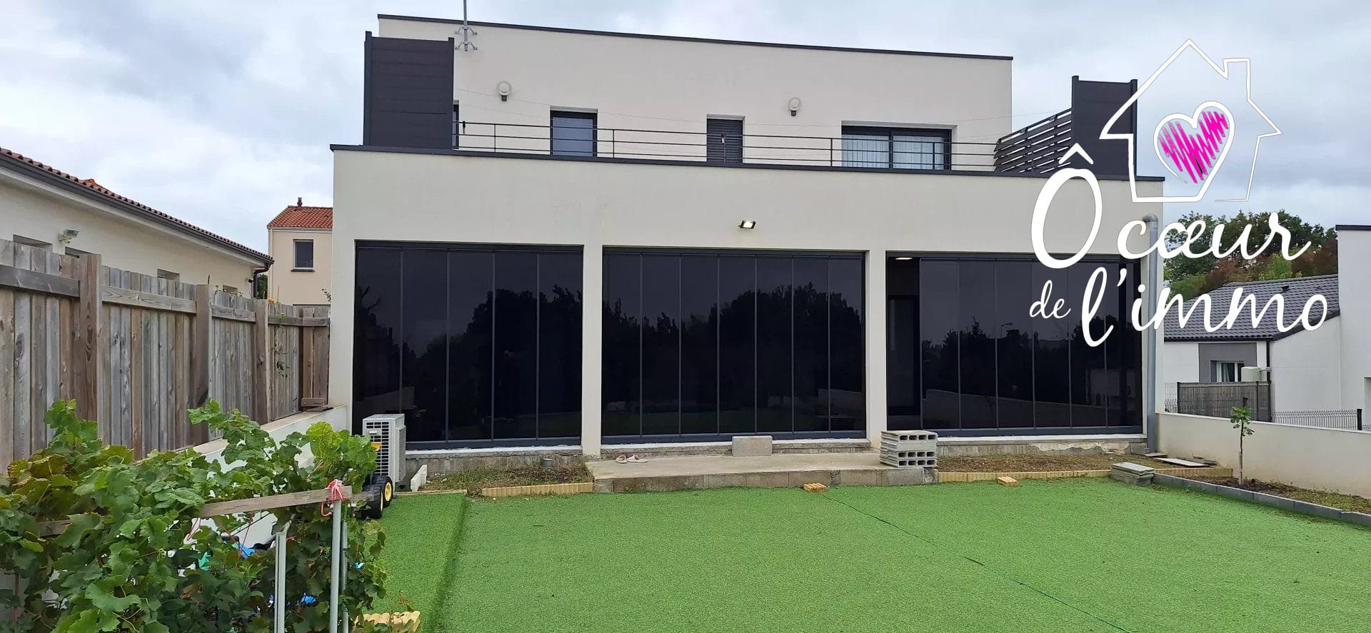 Maison moderne 136 m2 : 3 chambres
